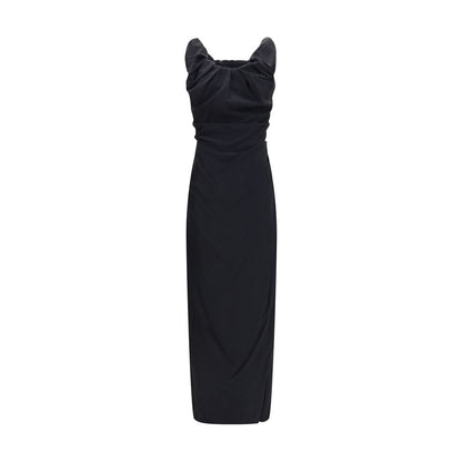 Vivienne Westwood Black Viscose Casual Dress