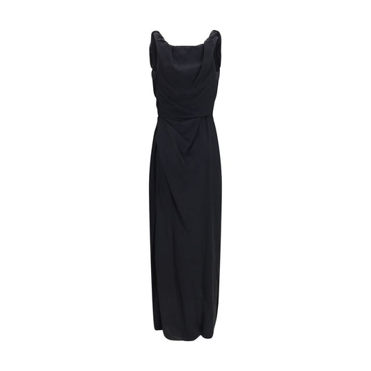 Vivienne Westwood Black Viscose Casual Dress