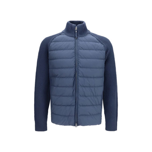 Parajumpers Blue Polyamide Full-Length Jacket