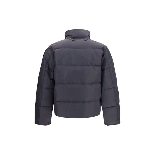 Parajumpers Gray Polyamide Full-Length Jacket