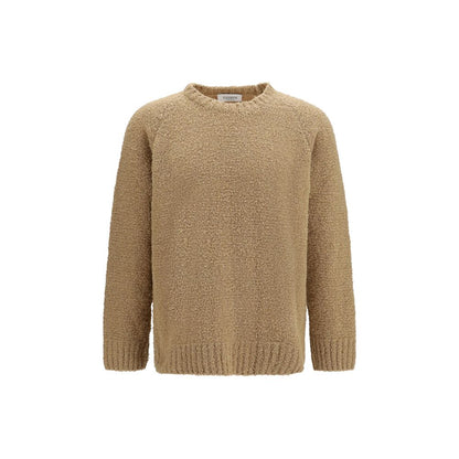 Laneus Beige Wool Oves Aries Sweatshirt