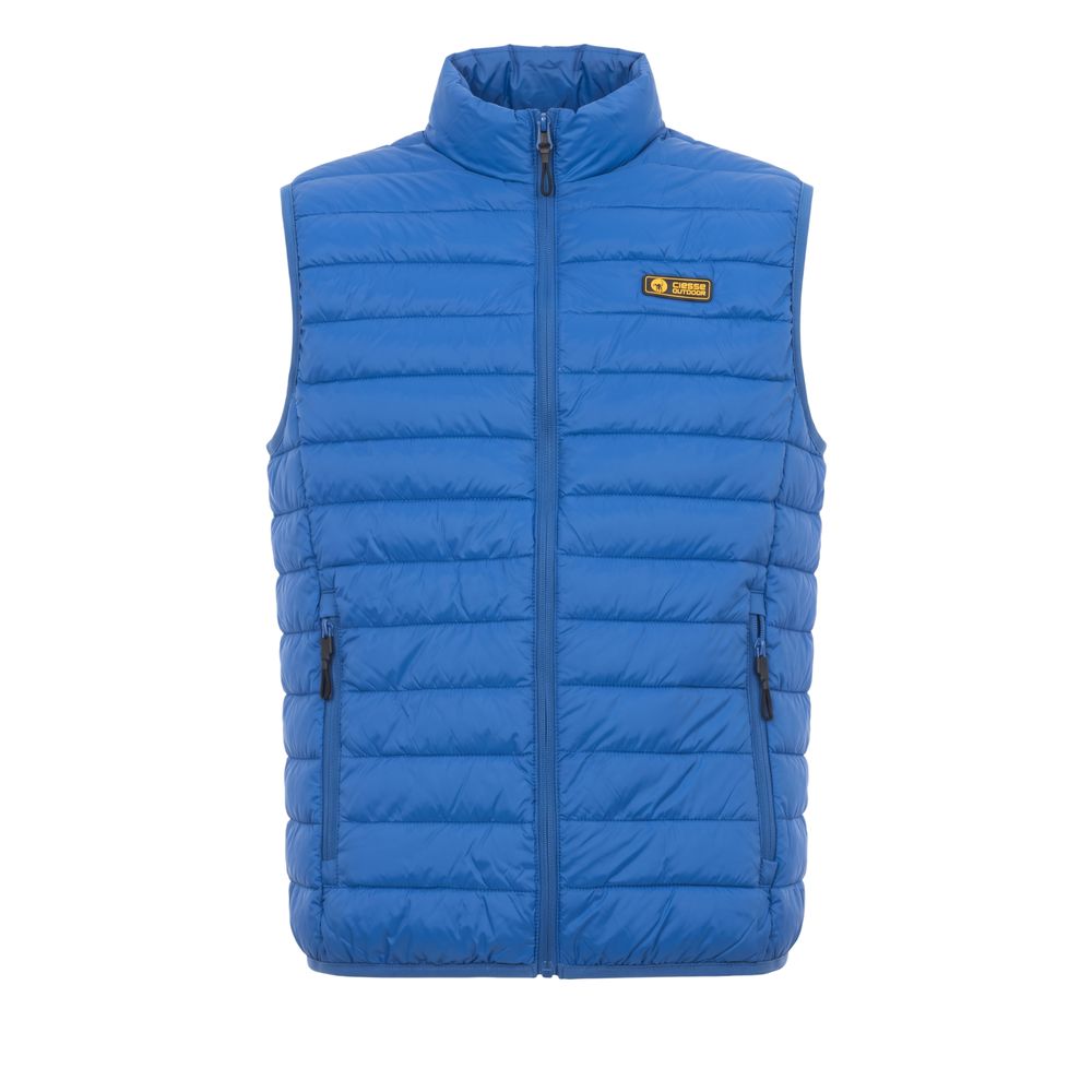 Ciesse Outdoor Blaue Polyester-Herrenjacke ohne Ärmel
