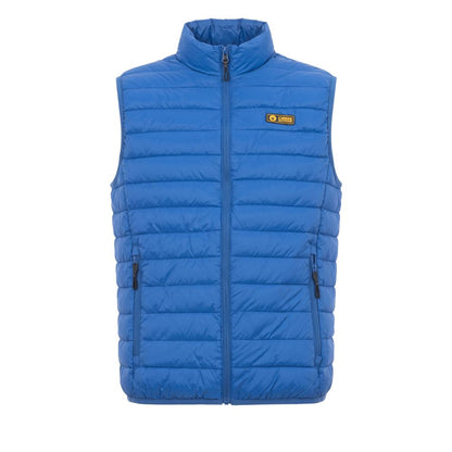Ciesse Outdoor Blaue Polyester-Herrenjacke ohne Ärmel
