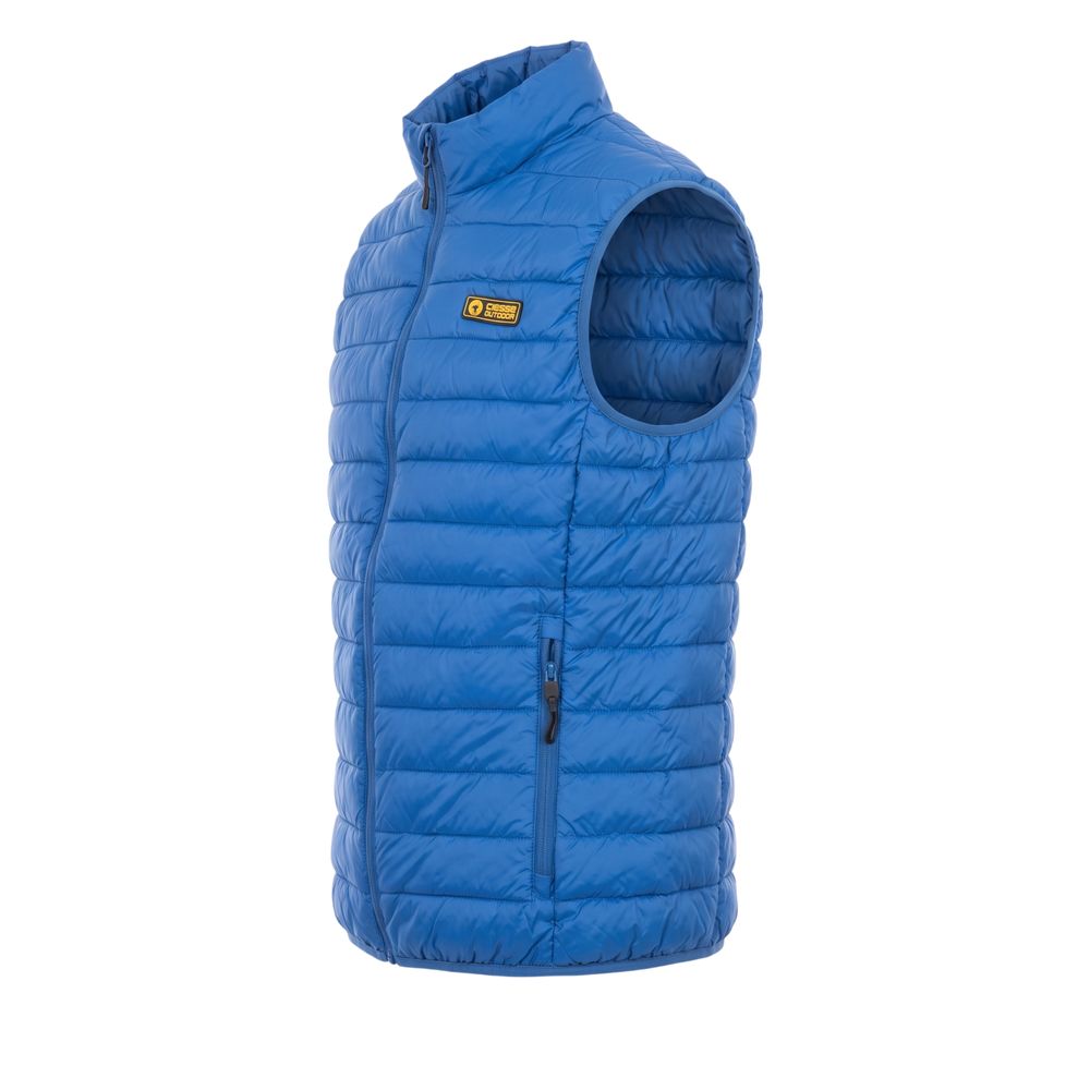 Ciesse Outdoor Blaue Polyester-Herrenjacke ohne Ärmel