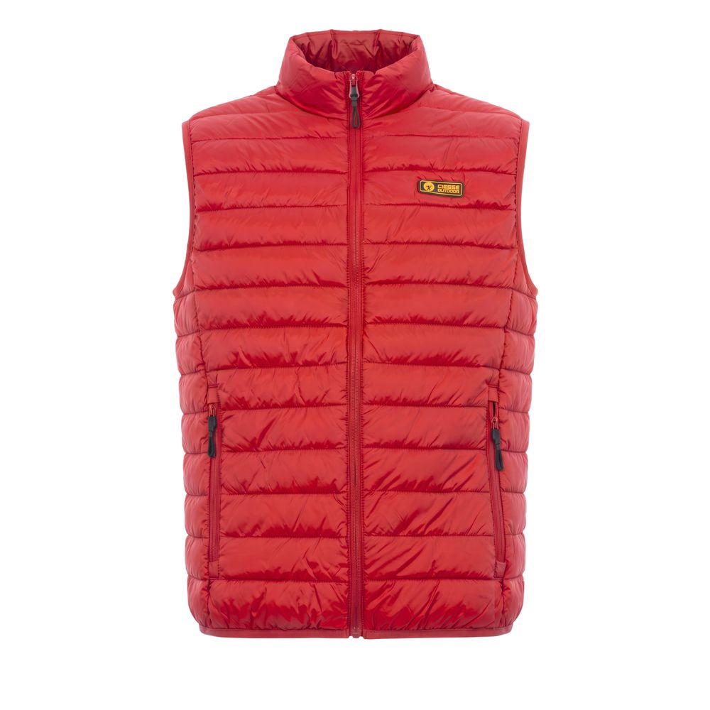 Ciesse Outdoor Rote Polyester Herren Ärmellose Jacke