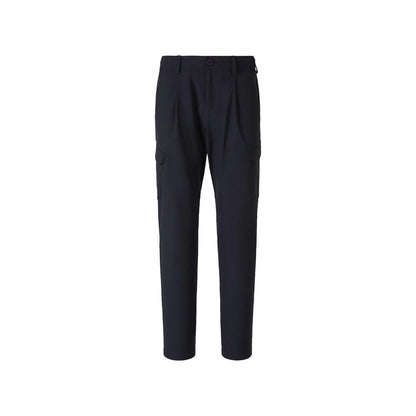 Herno Blue Polyester Cargo Pants