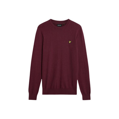 Lyle & Scott Bordeaux Cotton Sweatshirt
