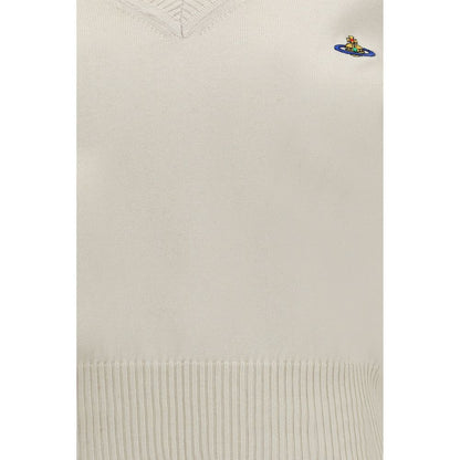 Vivienne Westwood White Cotton Sweatshirt