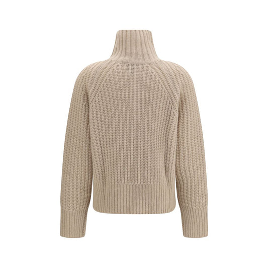Allude Beige Cashmere Sweater