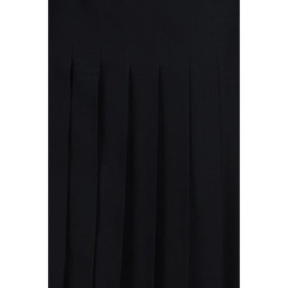 Fendi Black Silk Casual Dress