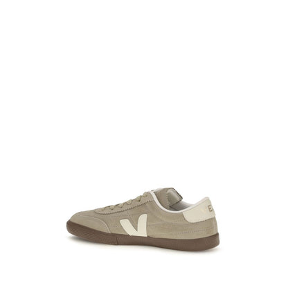 Veja Bicolor Suede Leather Low Top Sneakers