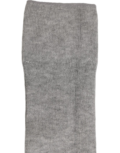 Dolce & Gabbana Men Gray Viscose Over The Calf Accessory Socks