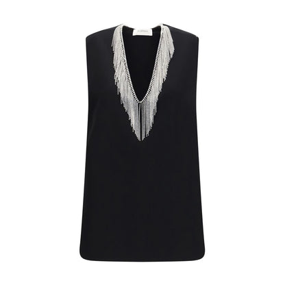 Max Mara Black Polyester Shirt