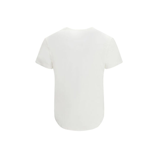 Fendi White Cotton T-Shirt