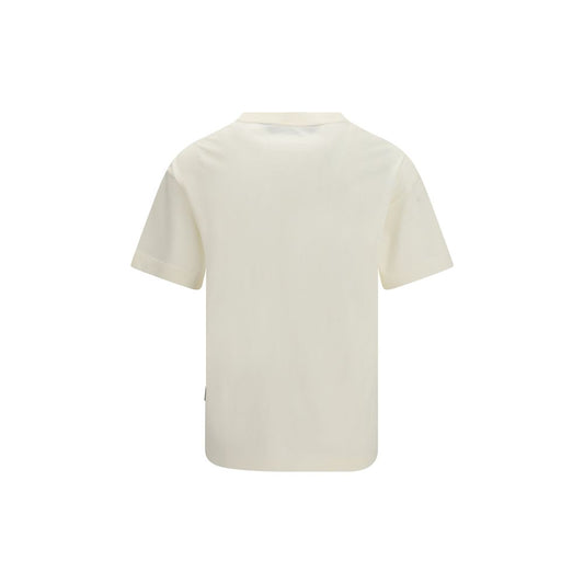 Palm Angels Beige Cotton T-Shirt