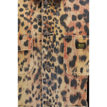 R13 Multicolor Cotton Full-Length Jacket