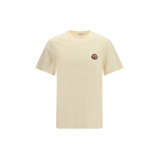 Moncler Beige Cotton T-Shirt