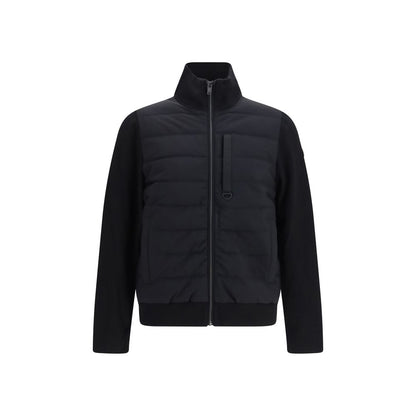 Moose Knuckles Black Viscose Full-Length Jacket