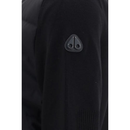 Moose Knuckles Black Viscose Full-Length Jacket
