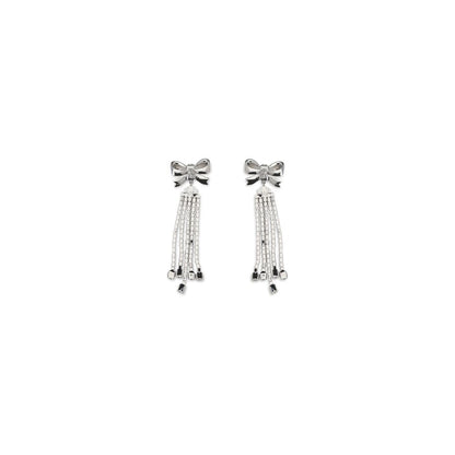 Self-Portrait Silver Brass Earrings
