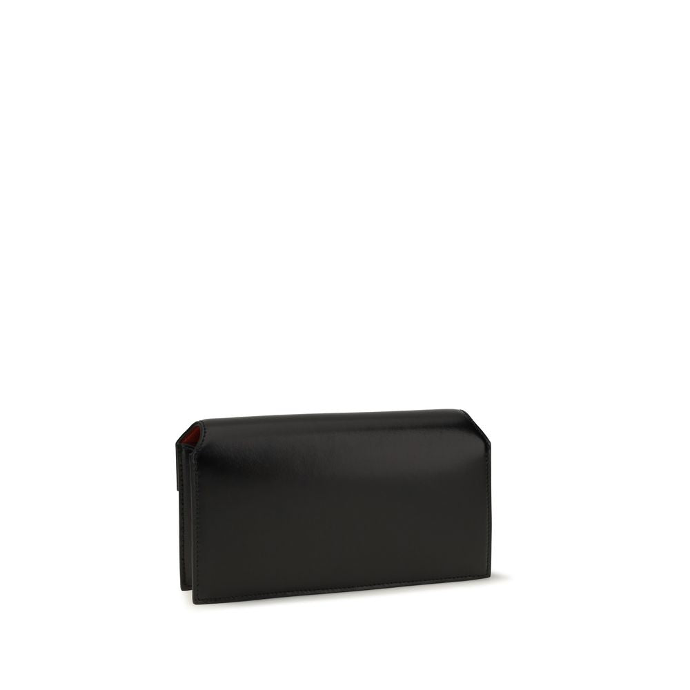 Givenchy Black Calf Leather Bos Taurus Clutch Bag