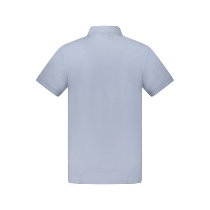 Hugo Boss Light Blue Cotton Men's Polo