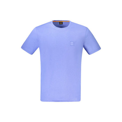 Hugo Boss Blue Cotton Men's T-Shirt