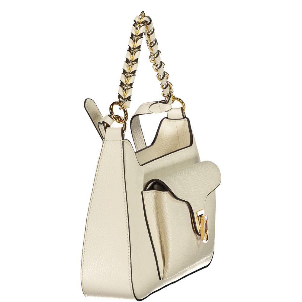 Coccinelle Bianco Leather Women's Bag