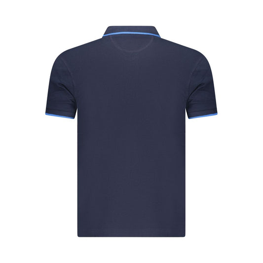 La Martina Blue Cotton Men's Polo Shirt
