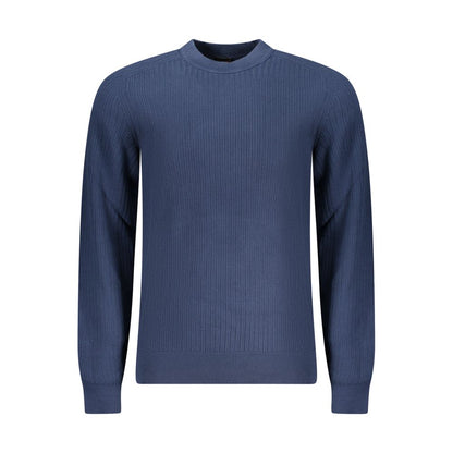 Hugo Boss Blue Cotton Sweatshirt