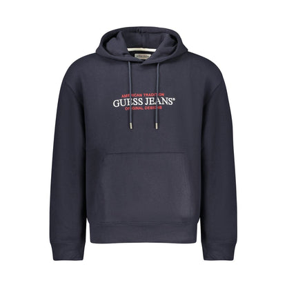 Guess Jeans Blue Cotton Sweatshirt