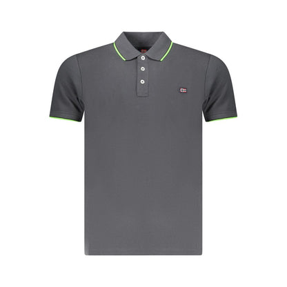 Norway 1963 Gray Cotton Polo Shirt