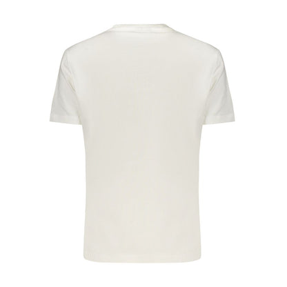 Desigual White Cotton T-Shirt