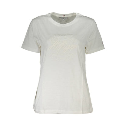 Tommy Hilfiger White Cotton T-Shirt