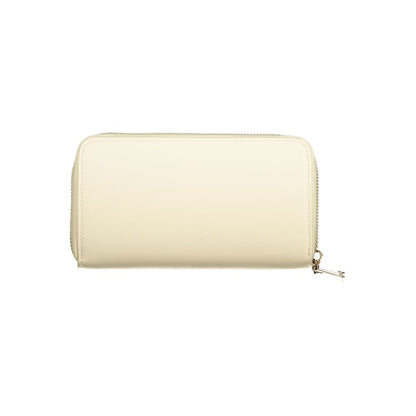 Mario Valentino Beige Polyethylene Wallet