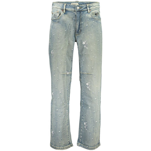 Desigual Azzurro Cotton Women's Jeans