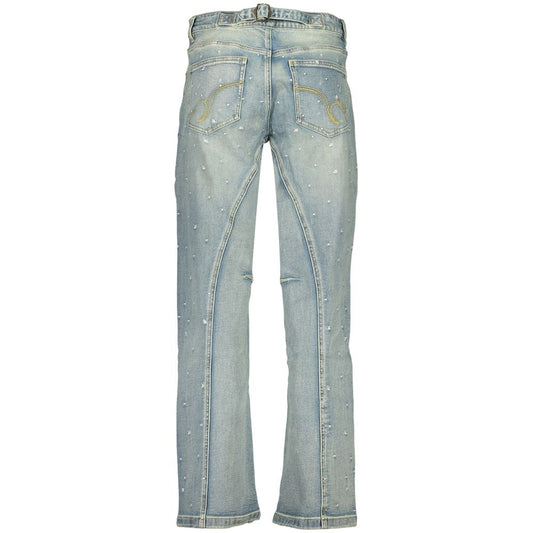 Desigual Azzurro Cotton Women's Jeans