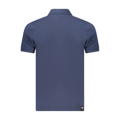 Accademia Militare Blue Cotton Polo Shirt