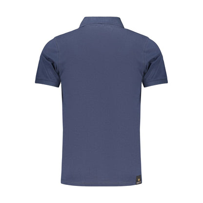 Accademia Militare Blue Cotton Polo Shirt