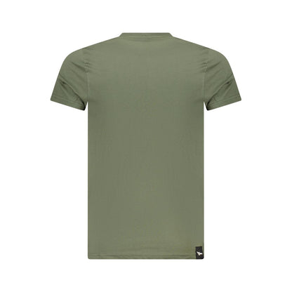 Accademia Militare Green Cotton T-Shirt