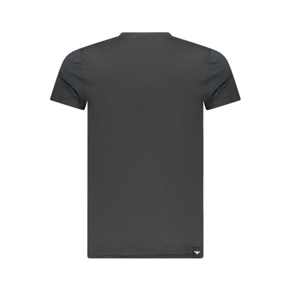 Accademia Militare Black Cotton T-Shirt