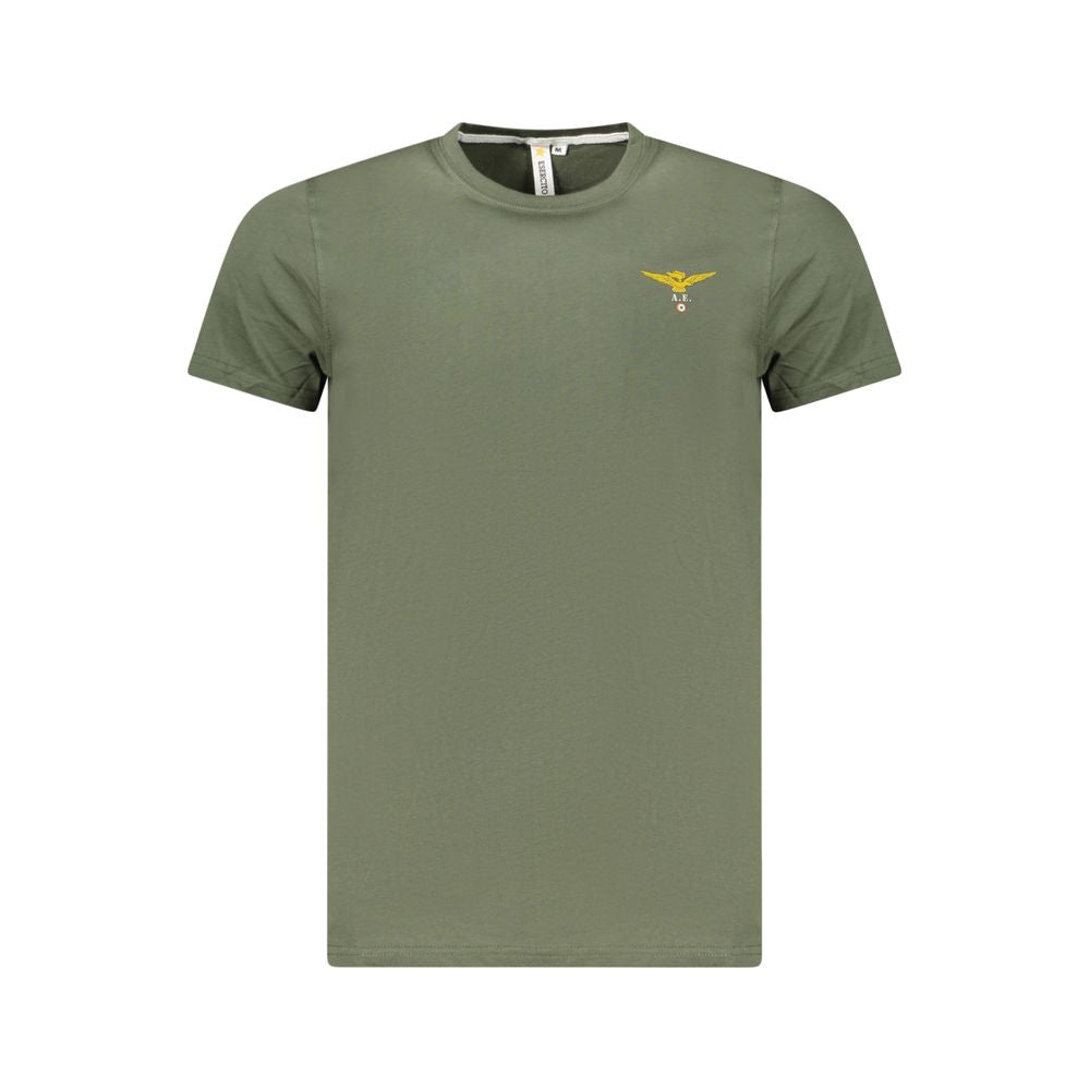 Accademia Militare Green Cotton T-Shirt