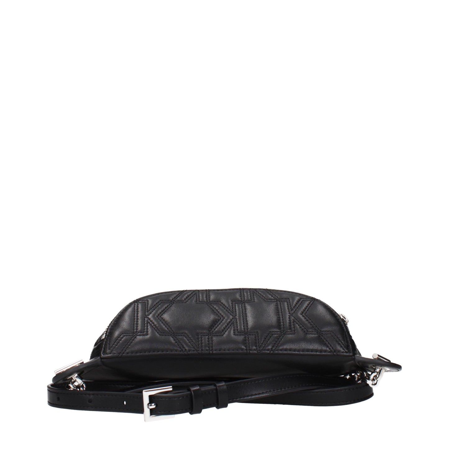 Karl Lagerfeld Black Leather Backpack