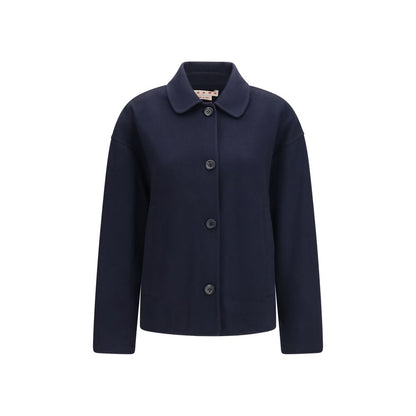 Marni Blue Wool Oves Aries Jacket