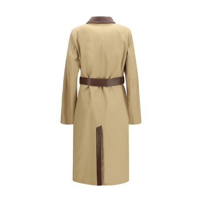 Jacob Cohen Brown Cotton Coat