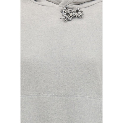 Prada Gray Cotton Sweatshirt