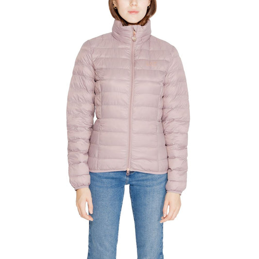EA7 Emporio Armani Purple Polyamide Shell Jacket