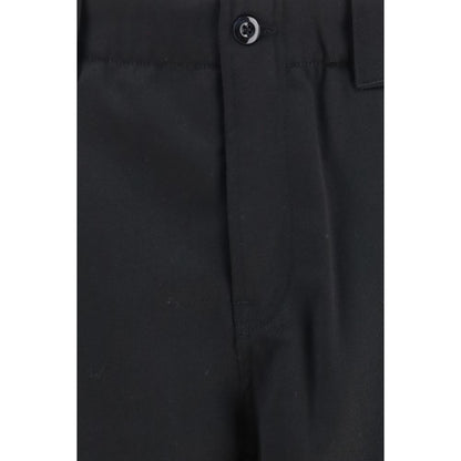 Kenzo Black Wool Oves Aries Chino Pants