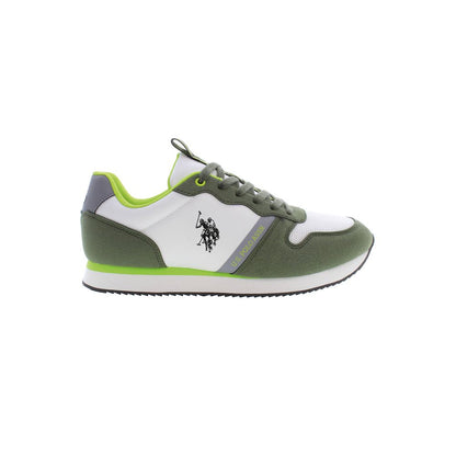 U.S. POLO ASSN. Green Polyester Men's Sneaker
