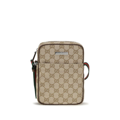 Gucci Beige Fabric Shoulder Bag